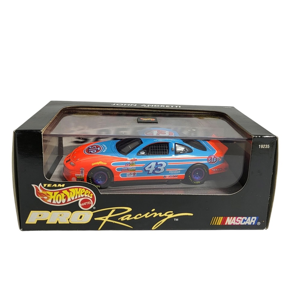 Hot‎ Wheels Pro Racing John Andretti STP 43 Diecast Model Car Collector Edition